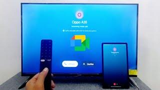 Xiaomi Smart TV Google MeetDuo incoming Call From Redmi Pad