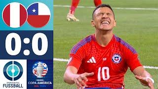 Sanchez vergibt den Sieg Rassiges Duell endet Remis  Peru - Chile