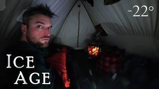 5 Days Solo Camping -22° in an Icy El Niño Winter