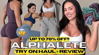 ALPHALETE BLACK FRIDAY DISCOUNT SALE 2023 - *Extremely Detailed & Honest* Try On Haul Review
