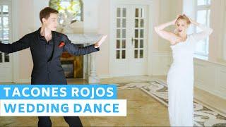 Sebastián Yatra - Tacones Rojos  Surprise at the end  Wedding Dance ONLINE