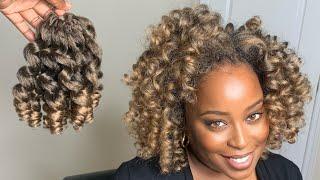 #548. Toyotress Jamaican Bounce Crochet Hair Wand Curl Crochet Braids- 6  T27 