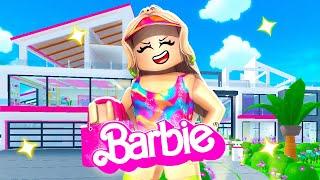  SURPRISING My Daughter with a BARBIE DREAMHOUSE Roblox DreamHouse Tycoon