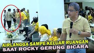 FULL Rocky Gerung di Kandang Kuning Hingga Izinkan Airlangga Hartarto Keluar Ruangan