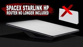 SpaceX Starlink HP No Longer Includes Router
