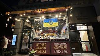  LIVE NYC Day7  DateNight with Lizzo C  & Viewers at Veselka Ukrainian Restaurant • East Village