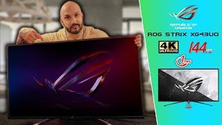 MON 1er MONITEUR 4K 120HZ HDMI 2.1  ROG STRIX XG43UQ  Unboxing et Test