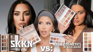 kylie cosmetics vs skkn by kim kardashian SUPER honest review