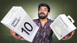 OPPO Reno10 5G & OPPO Enco Air3 Pro - Unboxing & First Impressions In Telugu