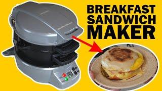 By popular demand Testing the Hamilton Beach Breakfast Sandwich Maker