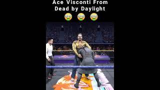 Ace Visconti From Dead by Daylight in WWE 2K22 #shorts