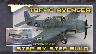 Building The HobbyBoss TBF-1C Avenger 148 Scale  Step By Step Video Build  Episode.1