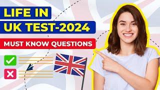 life in the uk test 2024  British citizenship test 2024 #lifeinuk