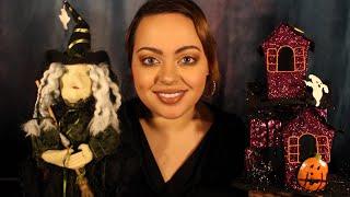 ASMR Halloween Decor Show & Tell *SUPER TINGLY*