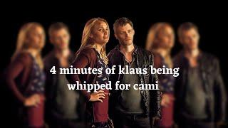 4 minutes straight of klaus being whipped for cami  klamille  the originals