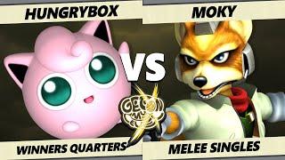 GOML X - Hungrybox Jigglypuff Vs. Moky Fox Smash Melee - SSBM