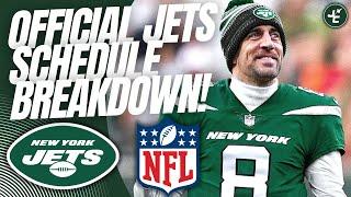 New York Jets Official 2023 Schedule REVEALED  Reaction