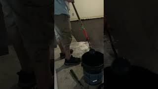 NO MORE WATER PROBLEM - ROLL COAT #diy #howto #floor #installation #wood #concrete #waterproof #seal