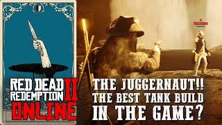 RED DEAD ONLINE - INSANE TANK BUILD - THE JUGGERNAUT - TANK TONS OF BULLETS EVEN EXPLOSIVE ROUNDS