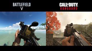 BFV & CoD Vanguard Comparison Type 11 light machinegun 十一年式軽機関銃