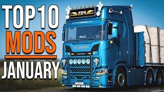 TOP 10 ETS2 MODS - JANUARY 2021  Euro Truck Simulator 2 Mods