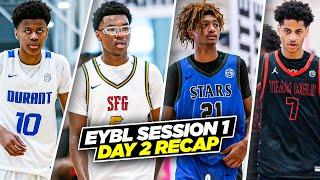 #1 Freshman Plays Like A Young KD  Bryce James Doesnt Miss  EYBL Day 2 Recap