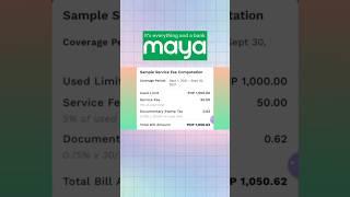 PAANO I-COMPUTE ANG INTEREST NG MAYA CREDIT #mayacredit #maya #mayabank #ewallet #howto #myramica