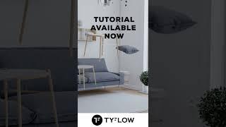 3ds Max & TyFlow Tutorial - Disintegrate a room #shorts