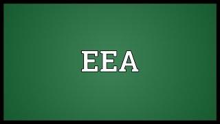 EEA Meaning