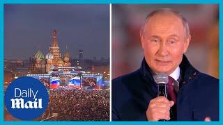 LIVE Putin hosts concert in Moscows Red Square following Ukraine territories annexation ceremony