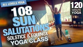 108 Sun Salutations Yoga Class - Solstice & Transitions - Five Parks Yoga