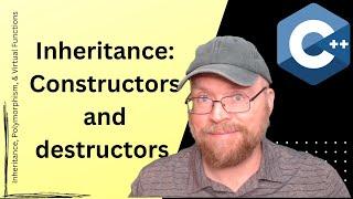 C++ Inheritance constructors and destructors in base and derived classes  3