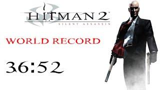 *WORLD RECORD* Hitman 2 Silent Assassin in 3652 - PROSA  Speedrun