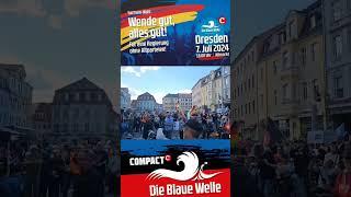 Die blaue Welle kommt am 07. Juni 2024 nach Dresden