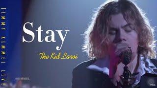 Lyrics Stay - The Kid Laroi live in Jimmy Kimmel