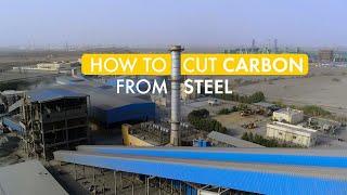 How to cut carbon from steel