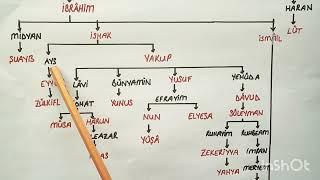 PEYGAMBERLERİN SOY AĞACI HZ ADEMASDEN HZ MUHAMMEDEAS