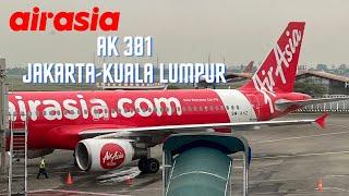 Flight Report Air Asia Airbus A320 AK 381 Jakarta To Kuala Lumpur