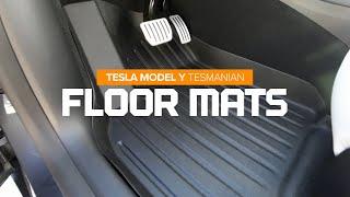 Tesla Model Y All Weather Floor Mats from Tesmanian