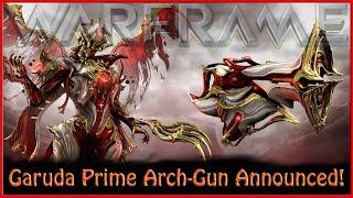Warframe - Garuda Prime Access Arch-Gun Announced