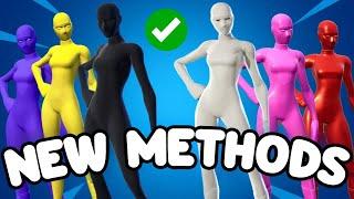 How To Get All White And All Black Superhero Skins In Fortnite - NEW METHODS