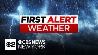 First Alert Forecast Red Alert continues for heavy rain strong winds