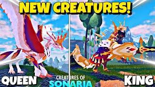 NEW CREATURES are INSANE ROYALTY Creatures  Creatures of Sonaria