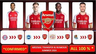 ARSENAL Latest Transfer News & Rumours Gossip in summer 2024  Leroy Sane E.Ferguson M. Merino