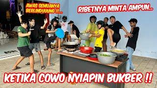 MASAK RAME-RAME DEMI BUKBER  Semuanya kita siapin dari mentah sampai jadi enak poll