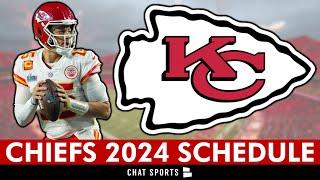 Kansas City Chiefs 2024 NFL Schedule Opponents And Instant Analysis