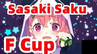 EUG SUB Do you know? Sasaki Saku is F Cup NIJISANJI Vtuber 笹木咲