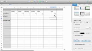 An Introduction to Formulas in Numbers