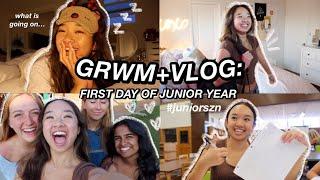 GRWM+VLOG FIRST DAY OF JUNIOR YEAR