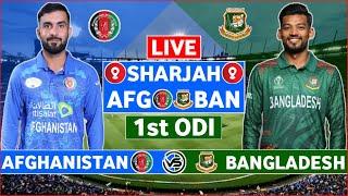 Afghanistan vs Bangladesh 1st ODI Live Scores  AFG vs BAN 1st ODI Live Scores & Commentary